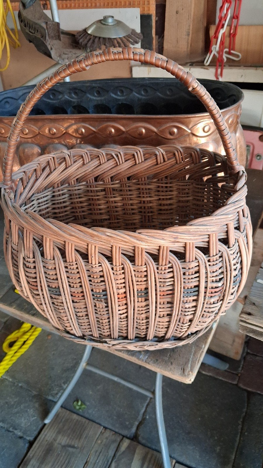 Corbeille vintage rétro, Enlèvement