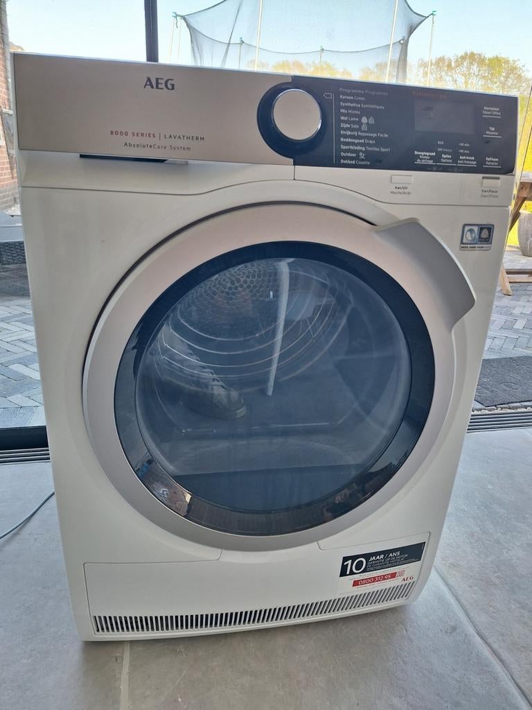 Warmtepomp droogkast 8kg A+++, Ophalen