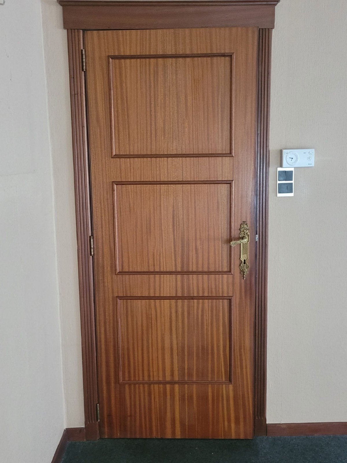 Porte intérieure en bois classique avec accessoires décorati, Bricolage & Construction, Enlèvement, Porte intérieure