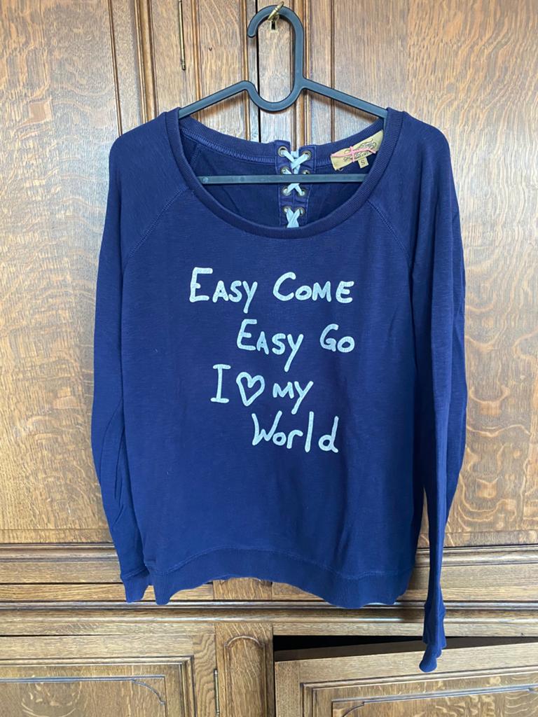 Sweat bleu, Vêtements | Femmes, Pulls & Gilets, Enlèvement ou Envoi, Porté, Taille 36 (S), Bleu