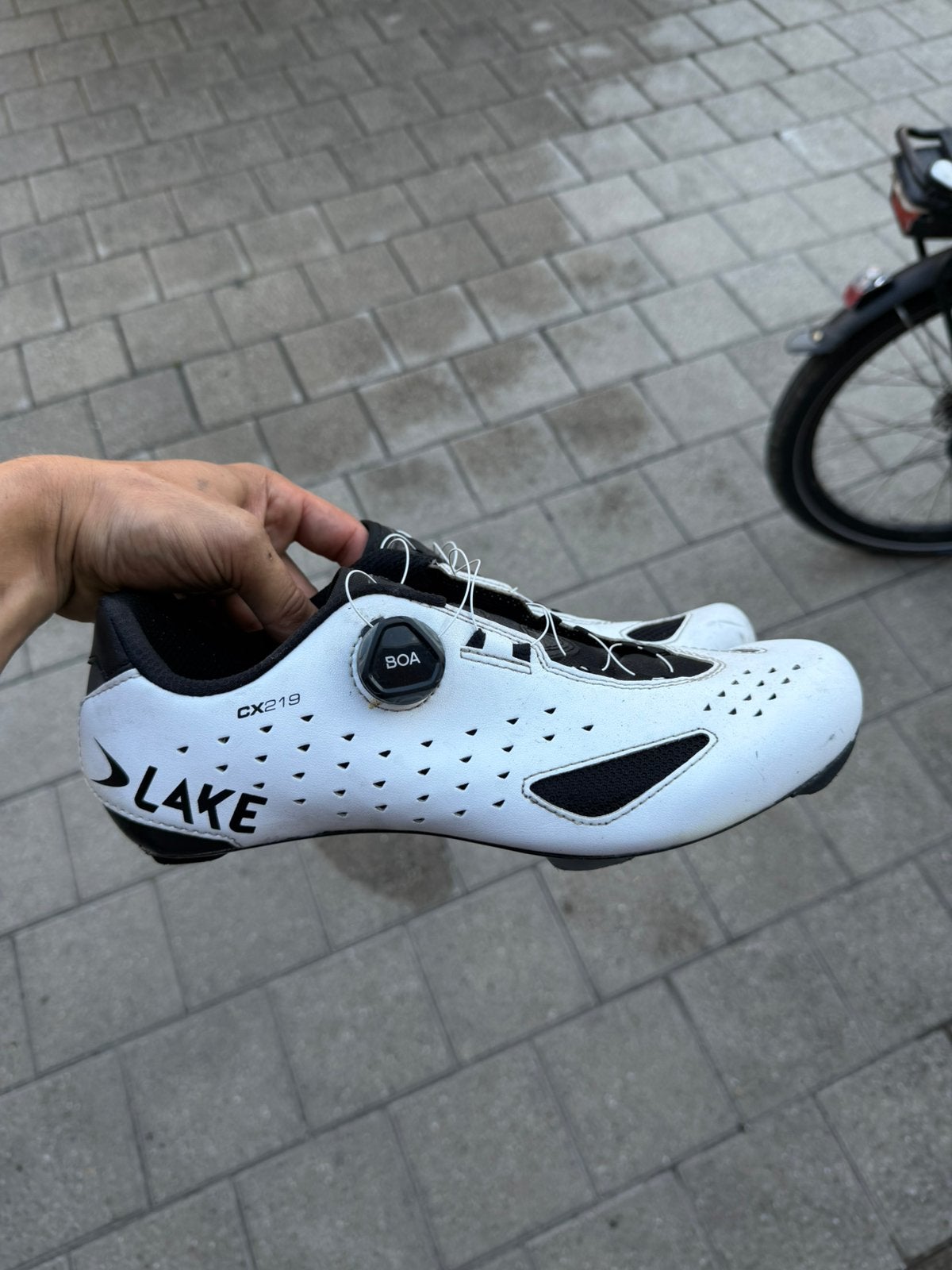 Lake CX219 wielerschoenen, Fietsen en Brommers, Ophalen, Zo goed als nieuw