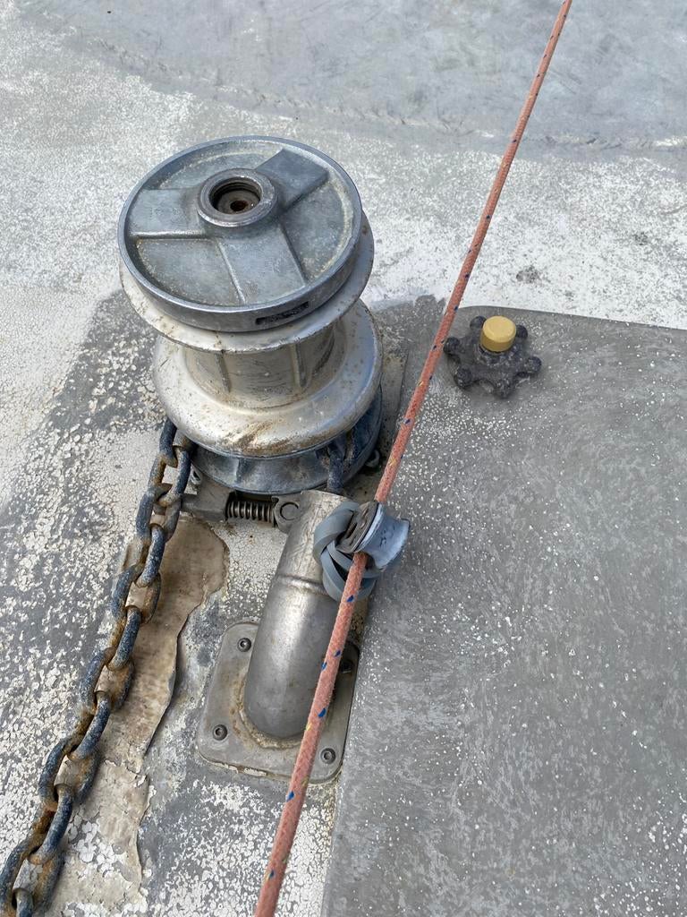 Ankerlier Hydraulisch, Watersport en Boten, Bootonderdelen, Ophalen, Gebruikt, Ankeren en Afmeren, Zeilboot of Motorboot