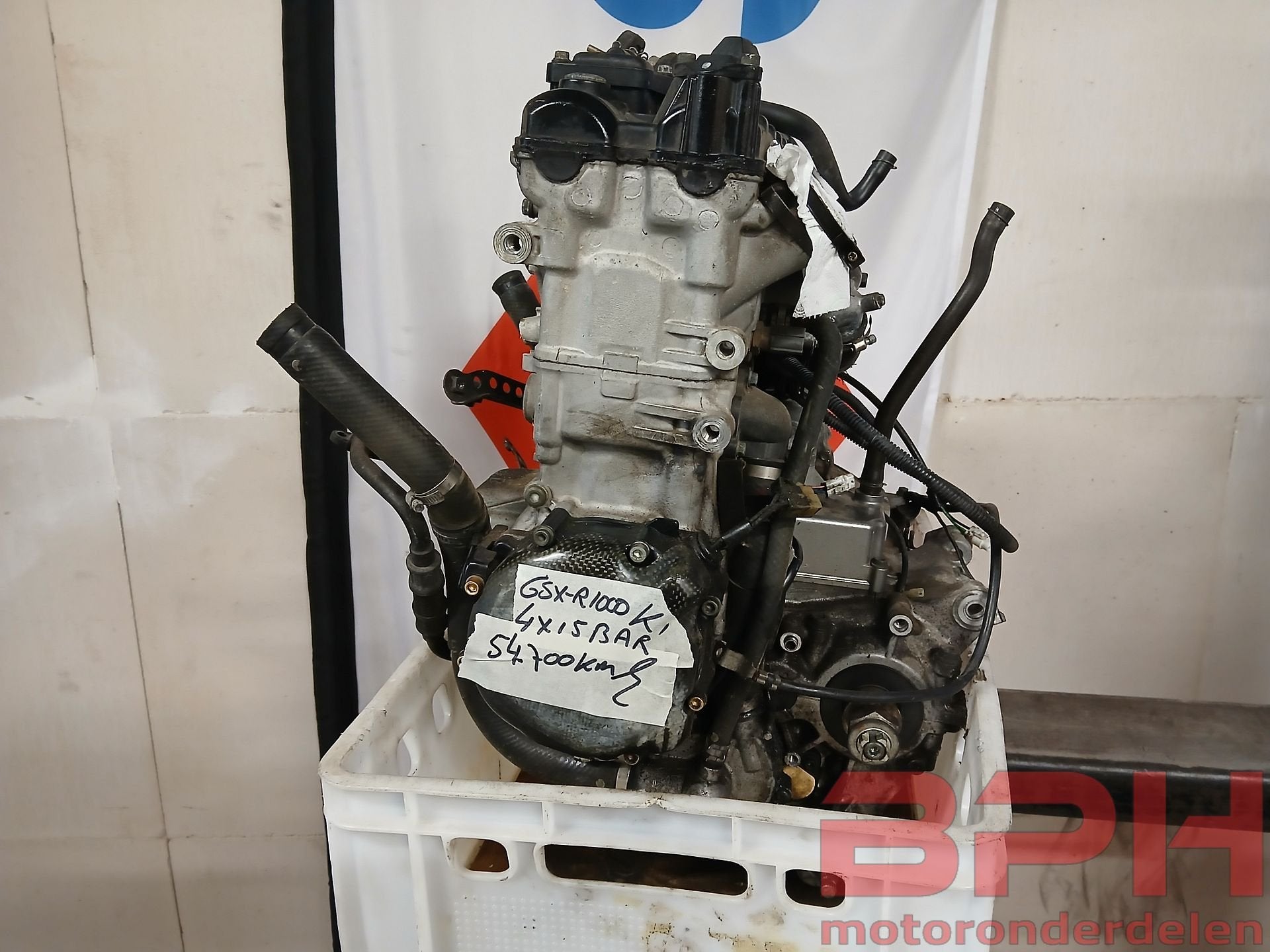 Motorblok Suzuki GSX-R 1000 K1 - K2 2001 t/m 2002 engine mot, -, -, Enlèvement, Utilisé