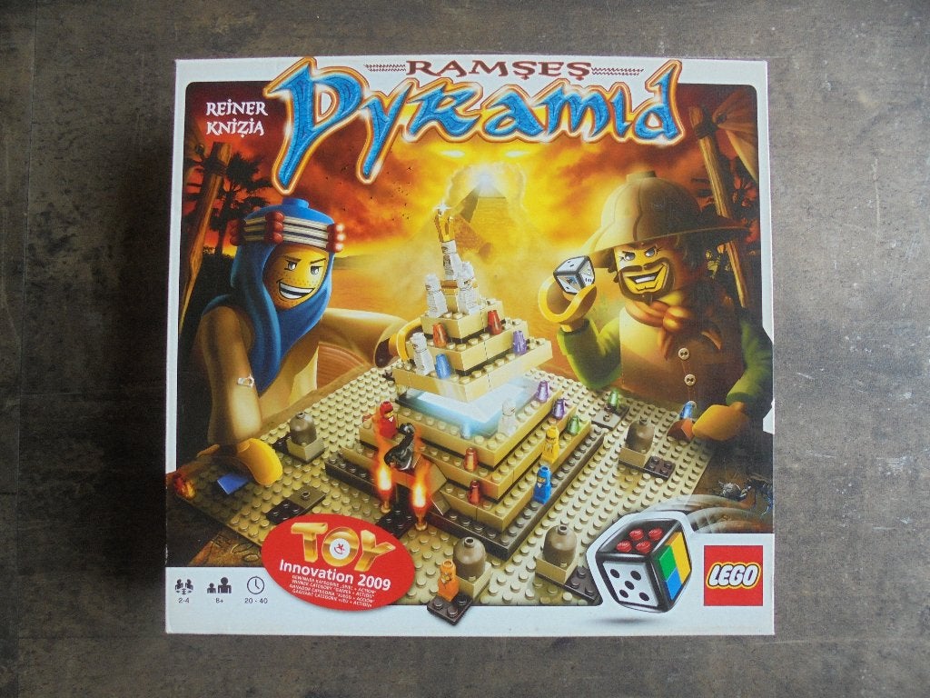 Lego Game 3843 Ramses Pyramid (zie foto's) II, Kinderen en Baby's, Speelgoed | Duplo en Lego, Ophalen of Verzenden, Gebruikt, Complete set