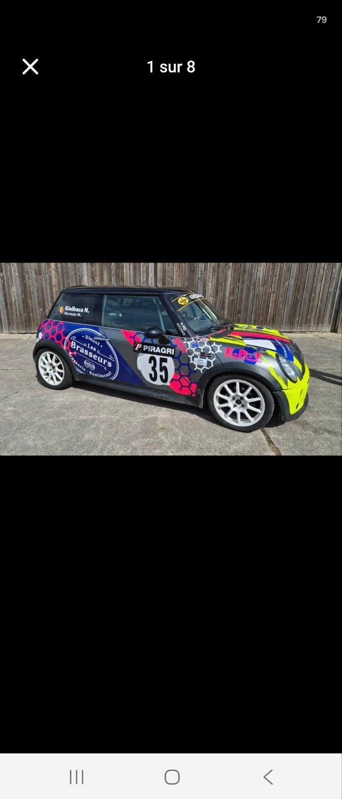 mini cooper s r53 de rallye, Hobby & Loisirs créatifs, Enlèvement