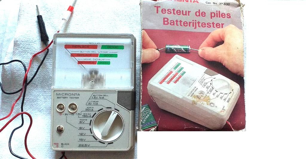testeur de piles, Envoi