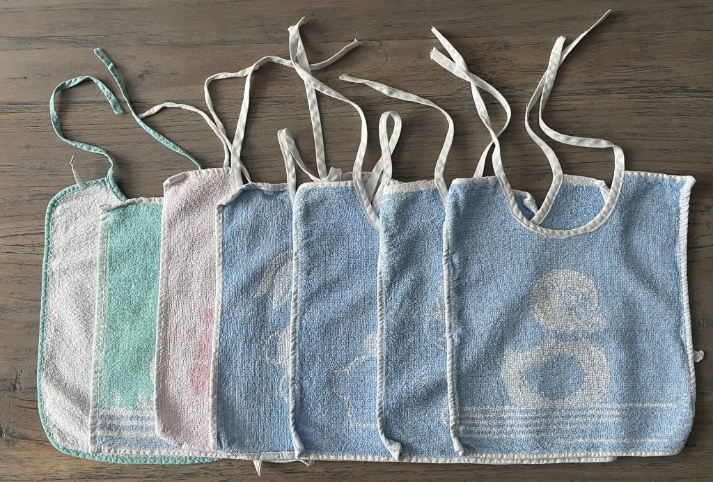 Bavoirs (7 pièces), Enfants & Bébés, Enlèvement ou Envoi, Utilisé, Bavoir