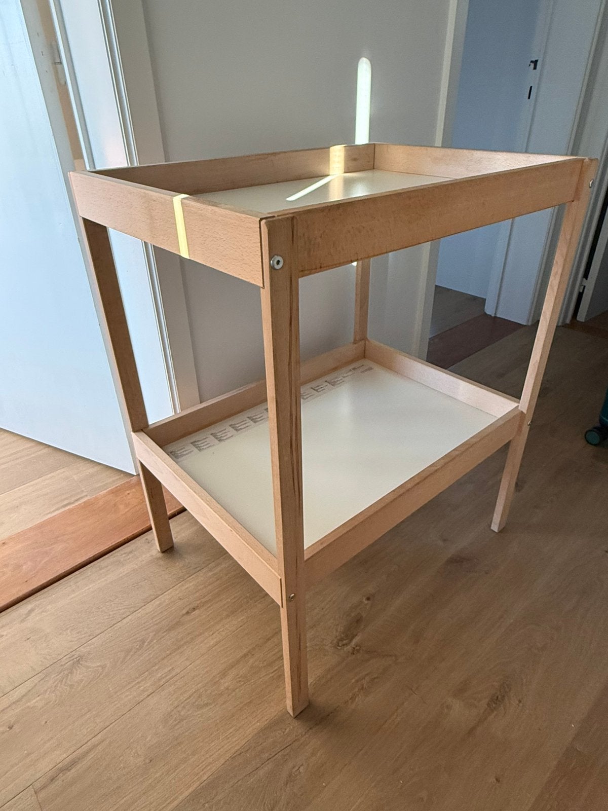 Verschoontafel, Kinderen en Baby's, Gebruikt, Minder dan 75 cm, 50 tot 70 cm, Opstaande rand