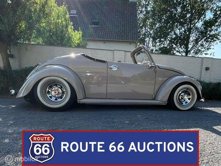 Volkswagen Beetle Cabriolet | 1961 | Route 66 Auctions, Volkswagen, Zwart, Bedrijf, Handgeschakeld