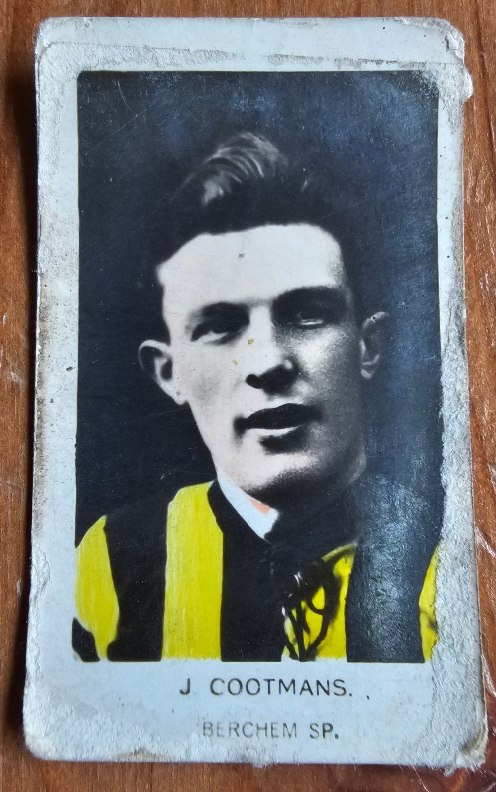 1932 Cootmans (pre panini) Berchem Sport Chromo Voetbal!, Enlèvement ou Envoi, Utilisé, Image