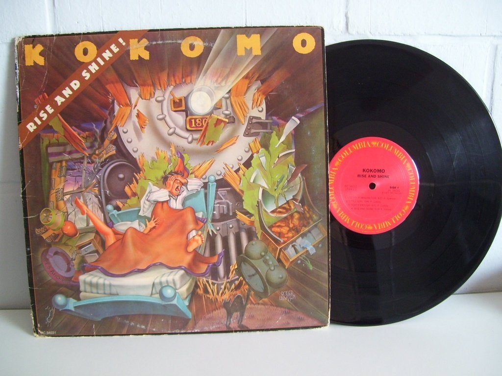 KOKOMO  rise and shine !, Cd's en Dvd's, Vinyl | R&B en Soul, LP, Gebruikt, Originele persing, 12 inch
