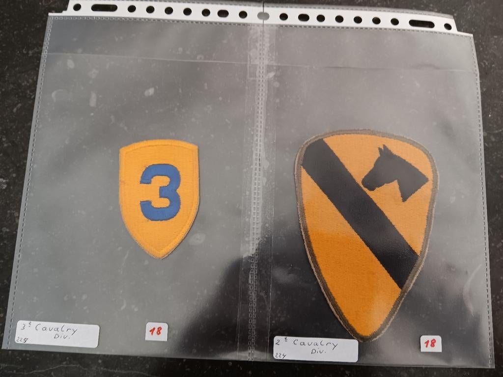 Us ww2 patches, Enlèvement ou Envoi