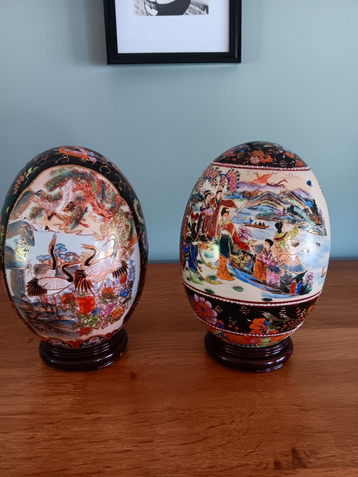 Vases chinois en porcelaine peints à la main, Enlèvement