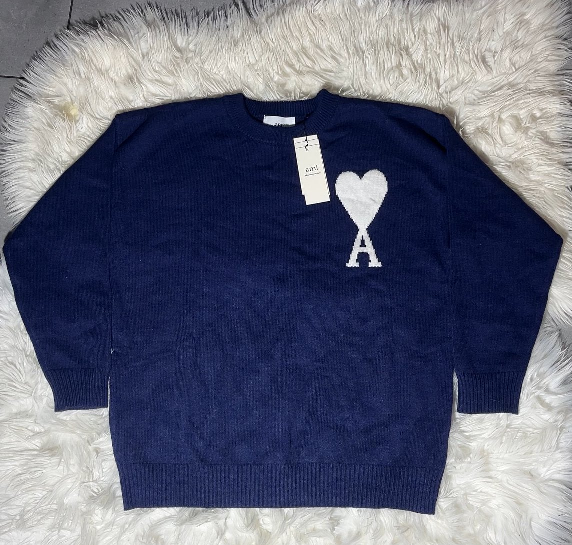 trui van Ami Paris, Ophalen of Verzenden, Nieuw, Maat 48/50 (M), Blauw