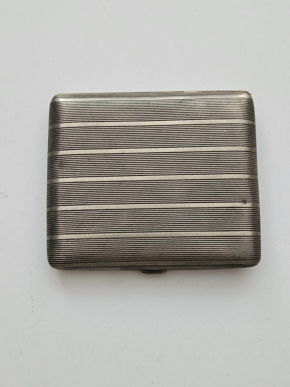 "Zilveren" sigarettenkoker uit de Art Deco periode, Antiek en Kunst, Antiek | Brons en Koper, Brons, Ophalen