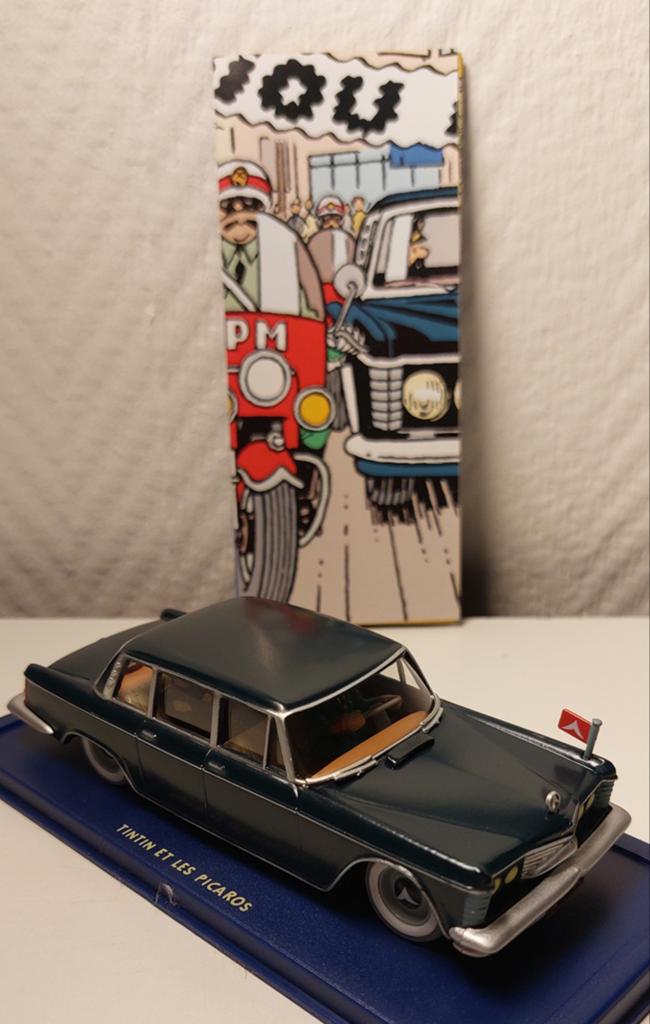 Voiture TINTIN Atlas 1/43 « La limousine du gouvernement des, Enlèvement ou Envoi, Tintin, Comme neuf, Statue ou Figurine