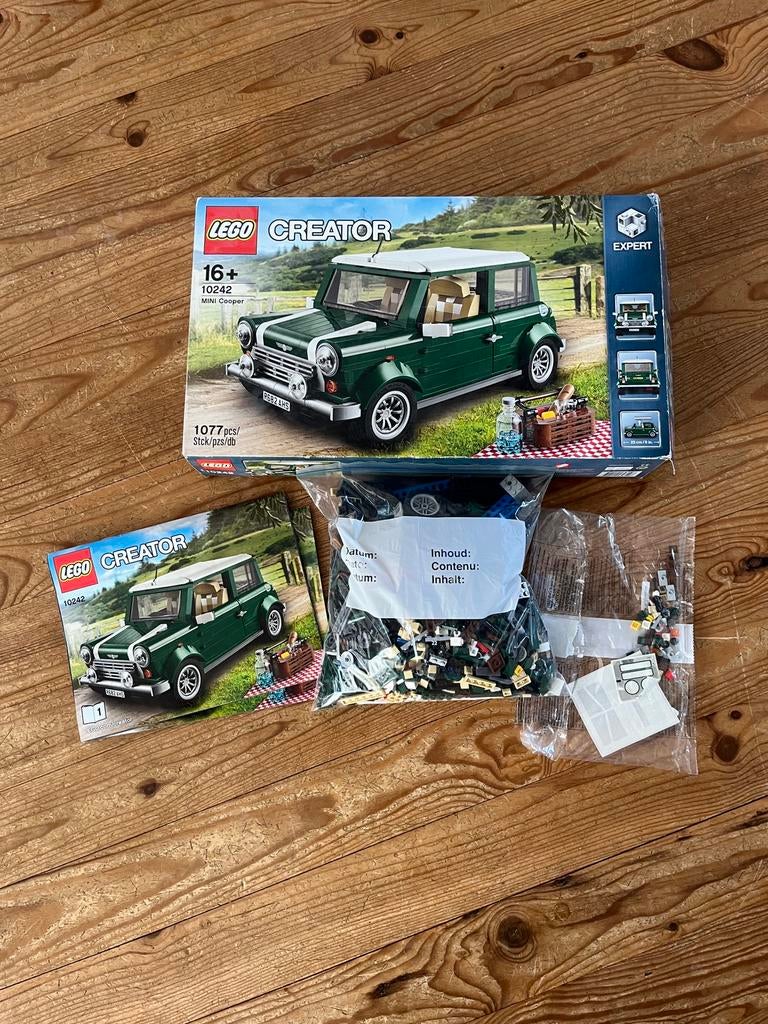 Lego Icons 10242 : Mini Cooper MK VII, Kinderen en Baby's, Gebruikt, Lego, Ophalen of Verzenden, Compleet