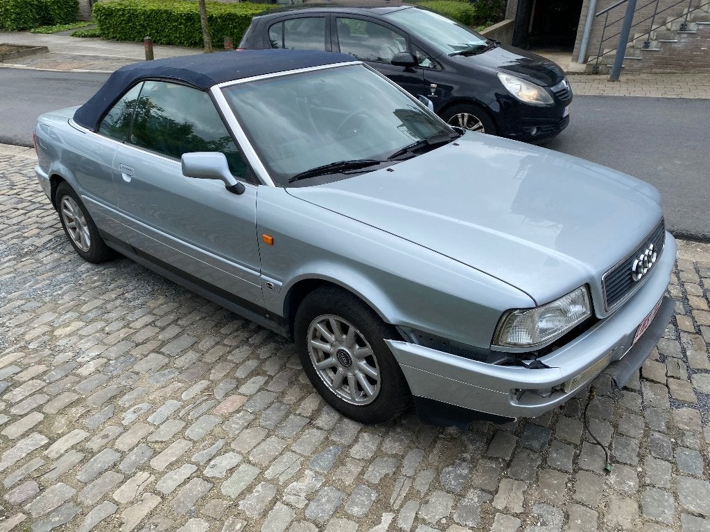 Audi cabrio 2800cc V6 1995 300km AUTOMATIQUE full opt airco, Achat, Automatique, Particulier, Cabrio
