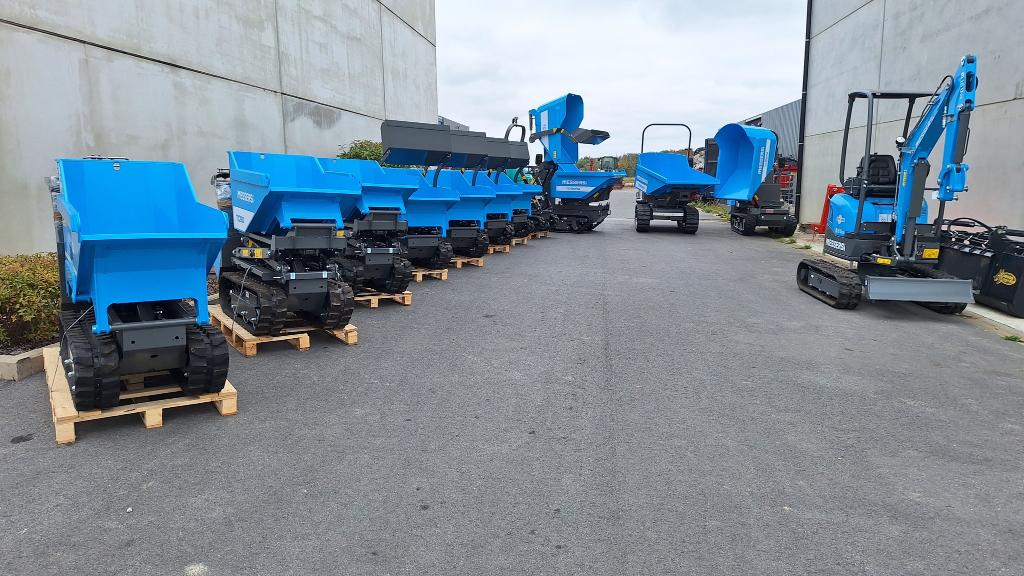 1500 KG MESSERSI Rupsdumper, Ophalen