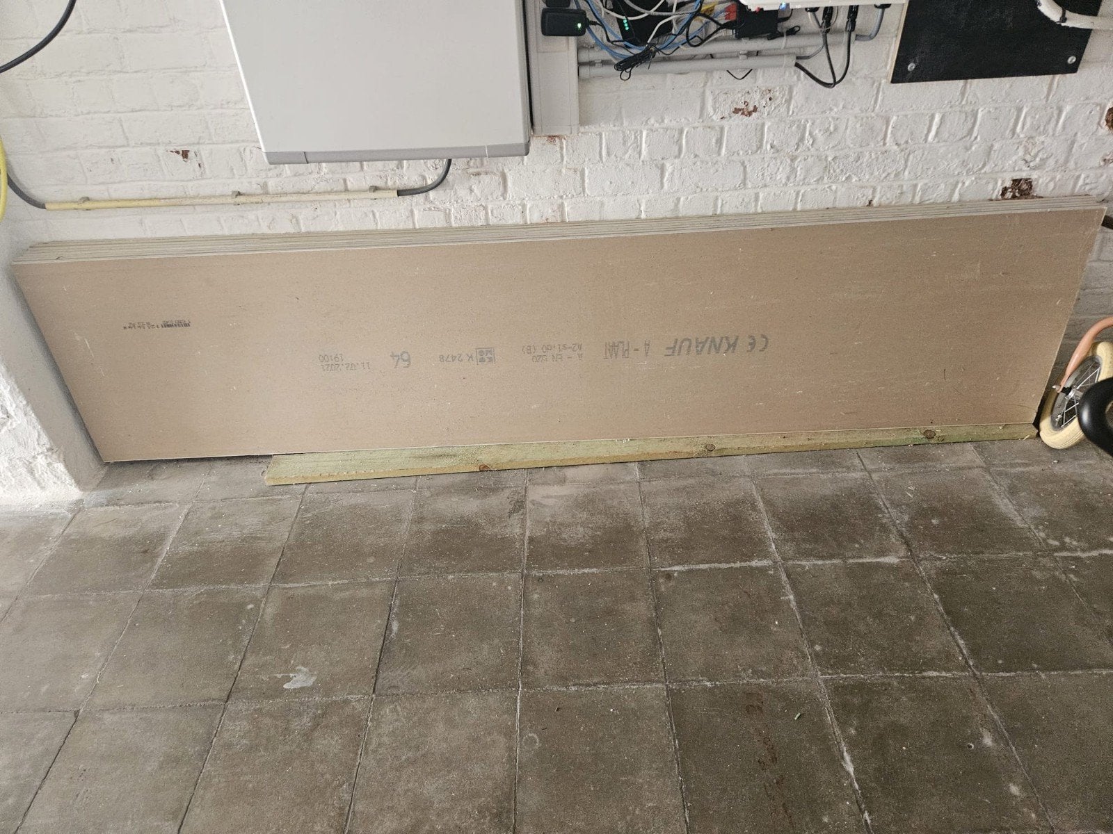 Gyproc-platen -moet dringend weg, Doe-het-zelf en Bouw, Ophalen, Nieuw