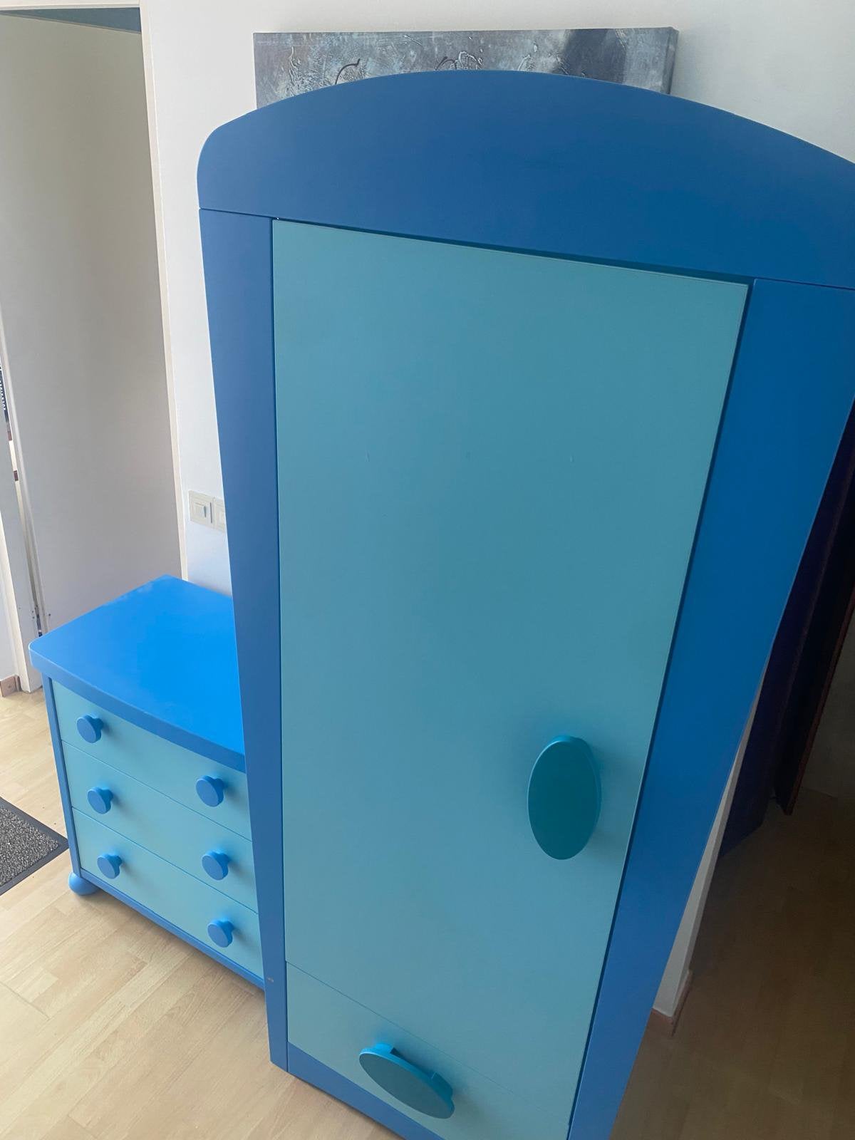 Komode en kledingkast, Ophalen, Gebruikt