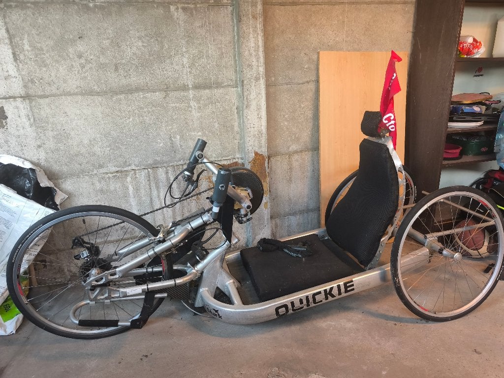 Handbike Quickie Shark, Divers, Enlèvement, Utilisé, Fauteuil roulant manuel