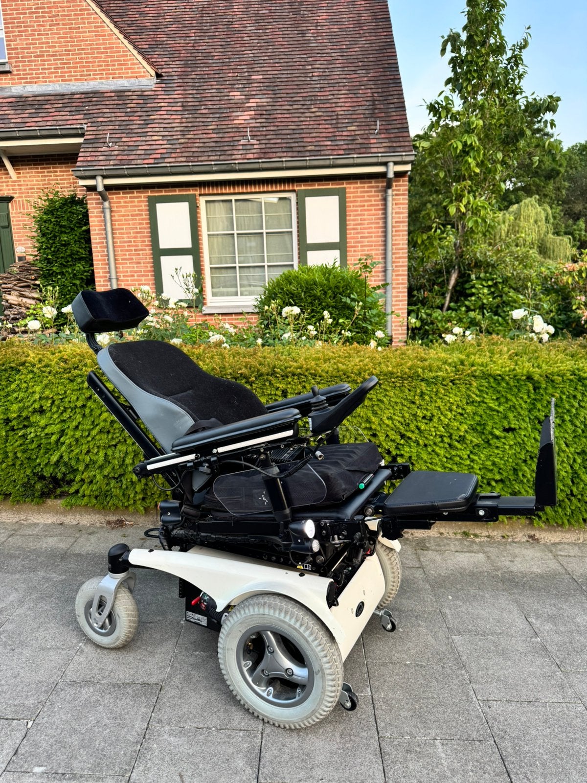 Fauteuil électrique Quickie Jive F chaise roulant handicapés, Enlèvement ou Envoi, Pliant, Comme neuf, Fauteuil roulant électrique