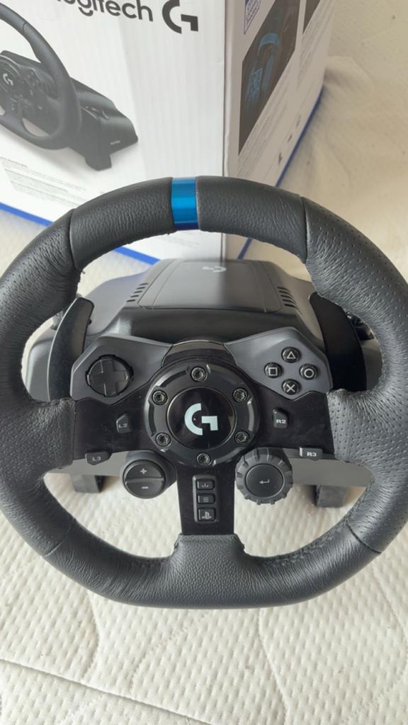 Logitech G29 Racing Wheel + Pedalen voor PS4/PS5/PC, Games en Spelcomputers, Ophalen, Gebruikt, PlayStation 4, Stuur of Pedalen