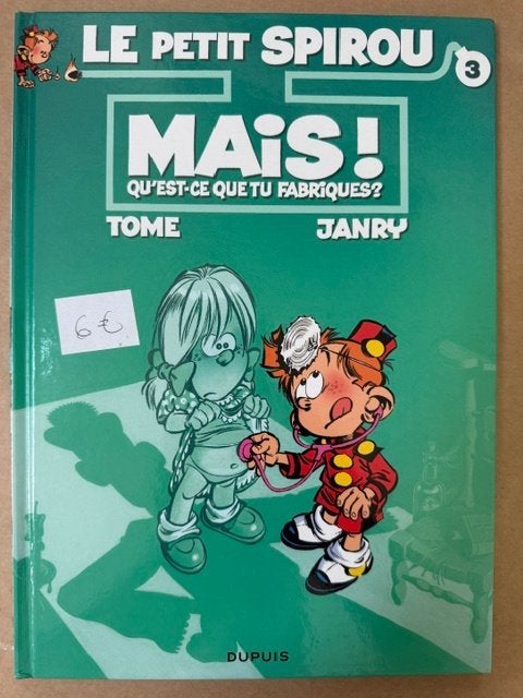 Le petit Spirou tome 3 reed, Enlèvement ou Envoi, Une BD, Comme neuf, Tome & Janry