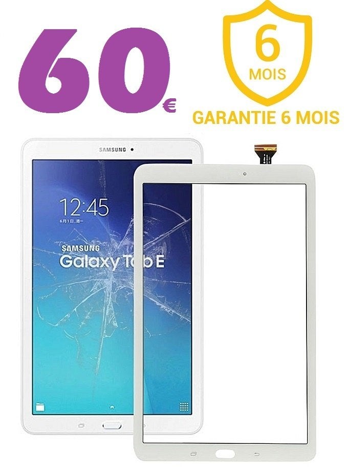 Réparation d'écran tactile Samsung Tab E au meilleur prix, Télécoms, Enlèvement, Samsung