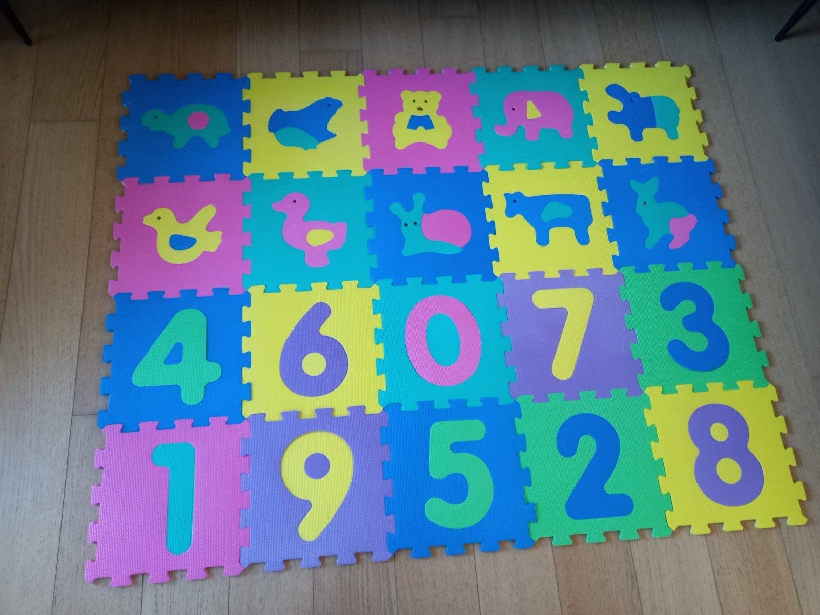Puzzelmat, Ophalen, Gebruikt