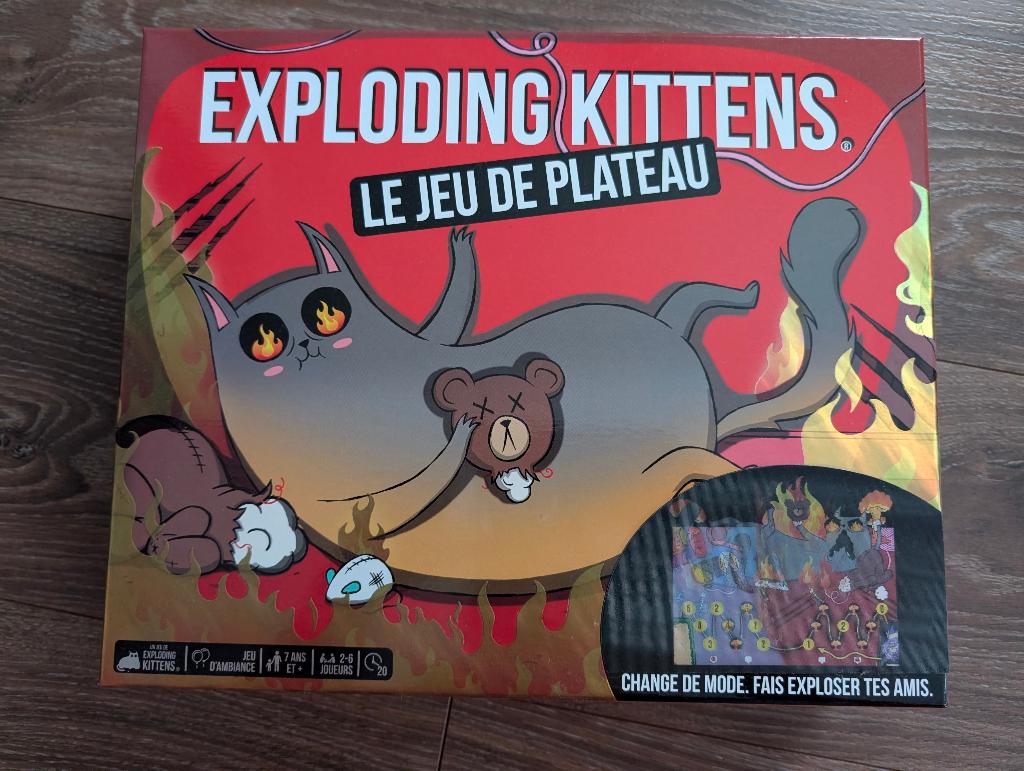 Exploding Kittens bordspel [FRANS, Jeu de plateau], Ophalen