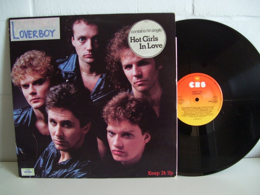 LOVERBOY  keep it up, CD & DVD, Vinyles | Rock, Hard rock, Enlèvement ou Envoi, Avec pochette intérieure, Utilisé