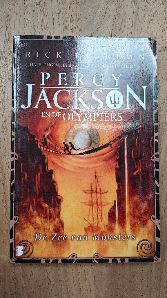 Percy Jackson De zee van monsters, Boeken, Ophalen of Verzenden, Gelezen, Rick Riordan