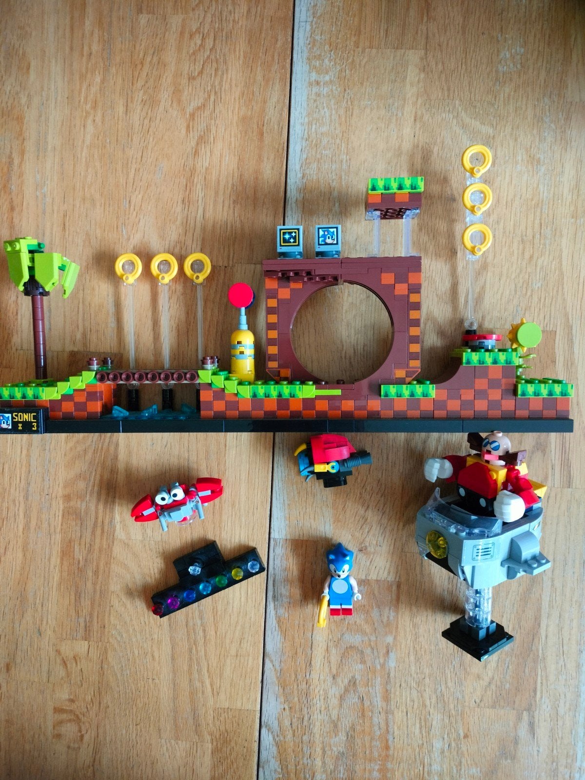 Lego 21331 Sonic the Hedgehog, Kinderen en Baby's, Ophalen of Verzenden, Zo goed als nieuw