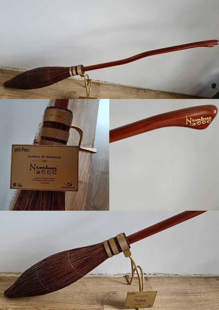 nimbus 2000, Ophalen, Zo goed als nieuw, Replica