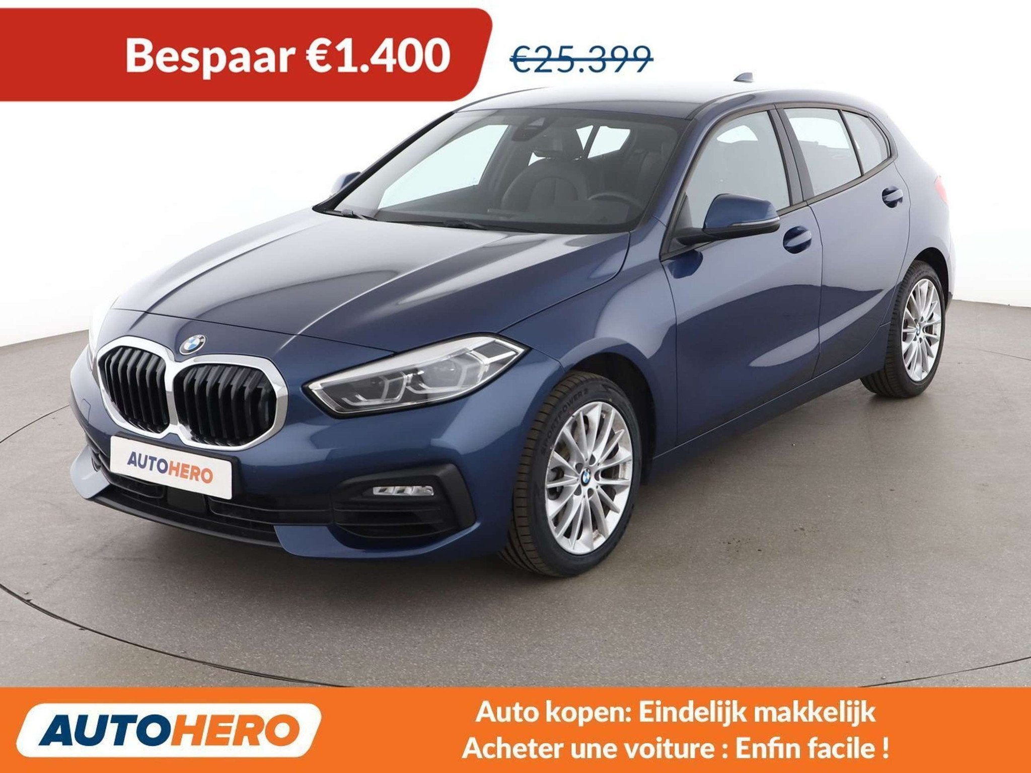 BMW 1 Serie 120 120i (année de construction 2023), Autos, BMW, Cuir, 140 g/km, Euro 6, https://public.car-pass.be/vhr/5f594c3e-0c87-4188-b6c0-ff33bfde3d4c