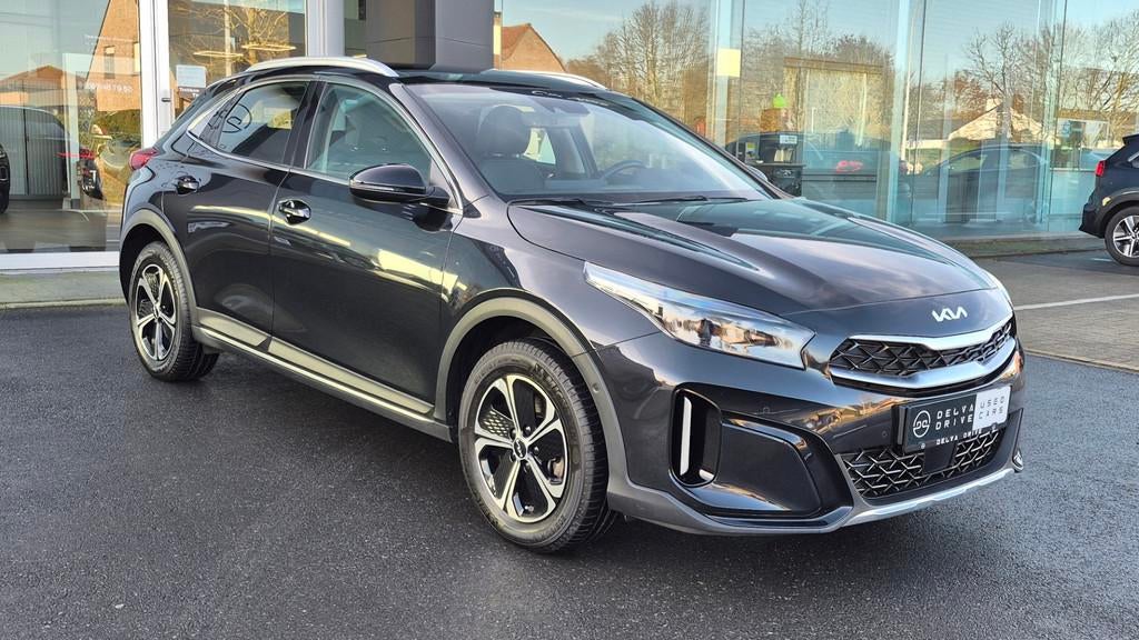 Kia XCeed 1.6 GDi PHEV  Pano dak  Plug-in Hybride, Auto's, XCeed, Gebruikt, Zwart, Bedrijf
