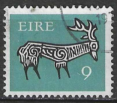 Ierland 1971/1974 - Yvert 263 - Oud Juweel - 9 p. (ST), Verzenden, Gestempeld