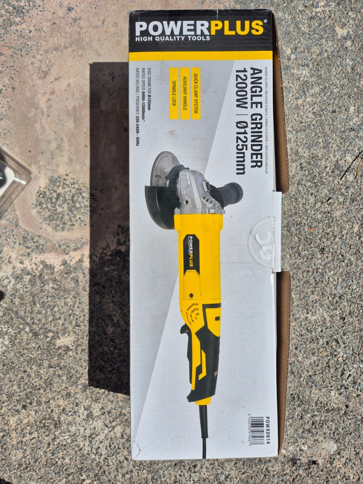 Haakse slijper powerplus, Bricolage & Construction, Outillage | Meuleuses, Enlèvement