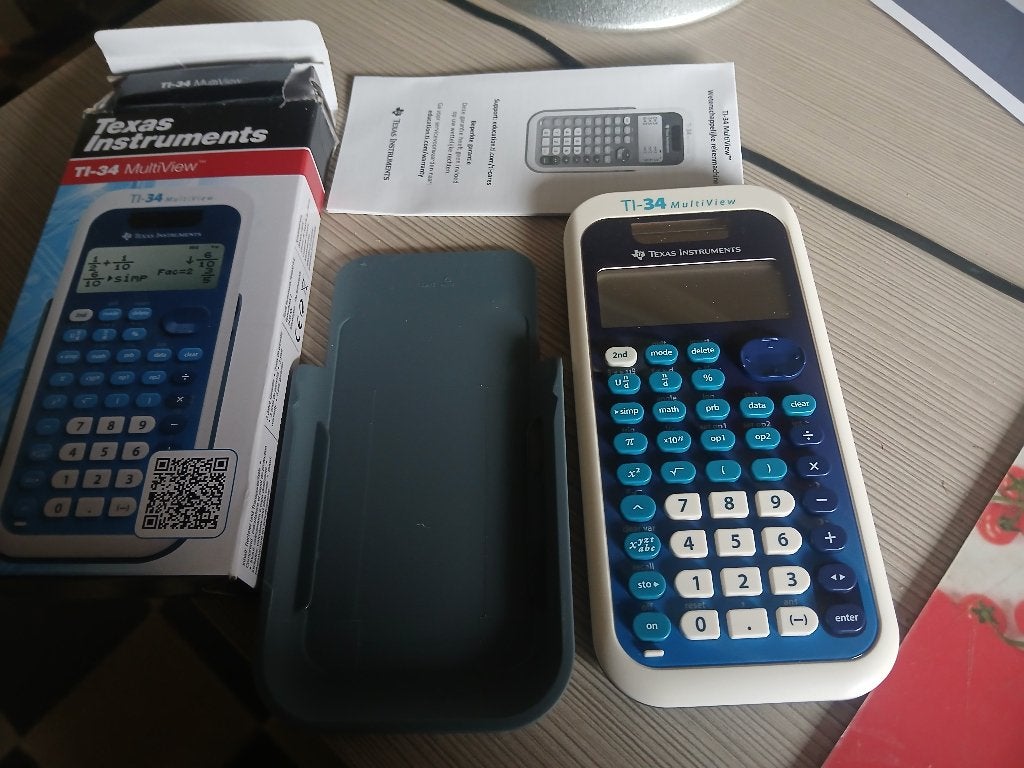 TI-34 Multiview rekenmachine, Enlèvement ou Envoi, Calculatrices graphique, Neuf
