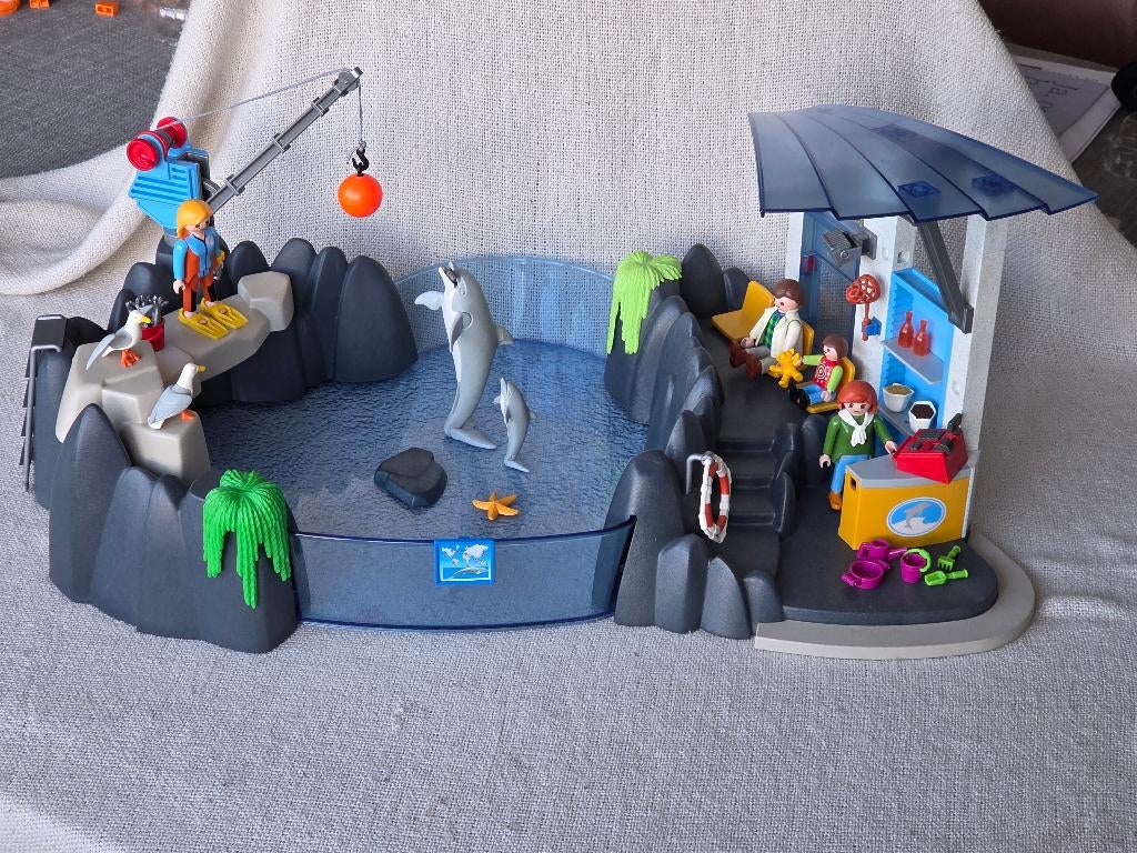 Playmobil Dolfinarium (4468), Ophalen of Verzenden, Zo goed als nieuw, Complete set