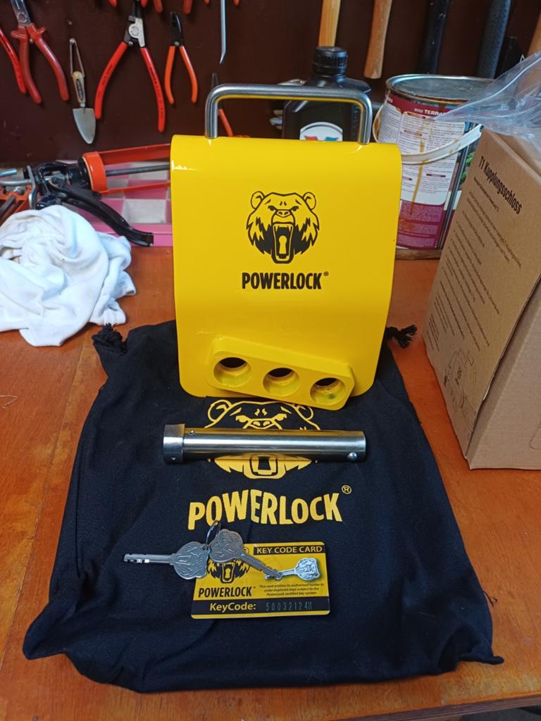 Powerlock t1 koppelingslot, Auto diversen, Aanhangwagen-onderdelen, Ophalen, Nieuw