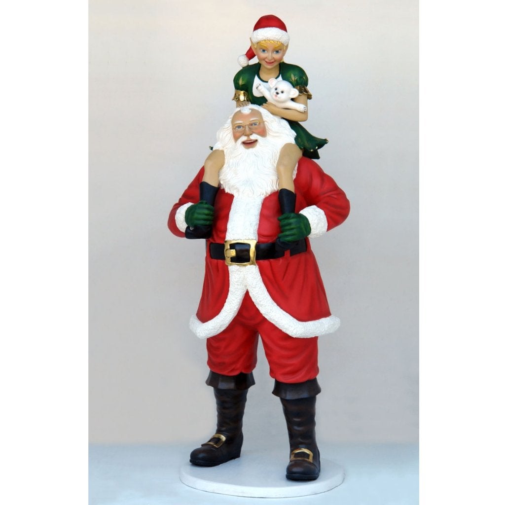 Santa Claus – Kerstman beeld - Hoogte 243 cm