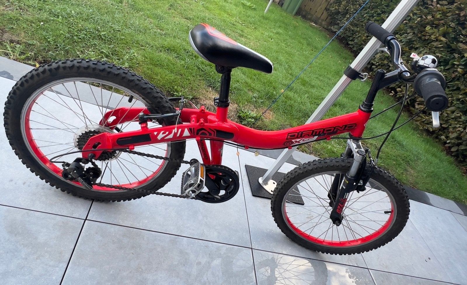 Diamond XC kinderfiets / mountainbike - rood - 20 inch, Vélos & Vélomoteurs, Vitesses, Frein sur jante, Comme neuf, 20 pouces