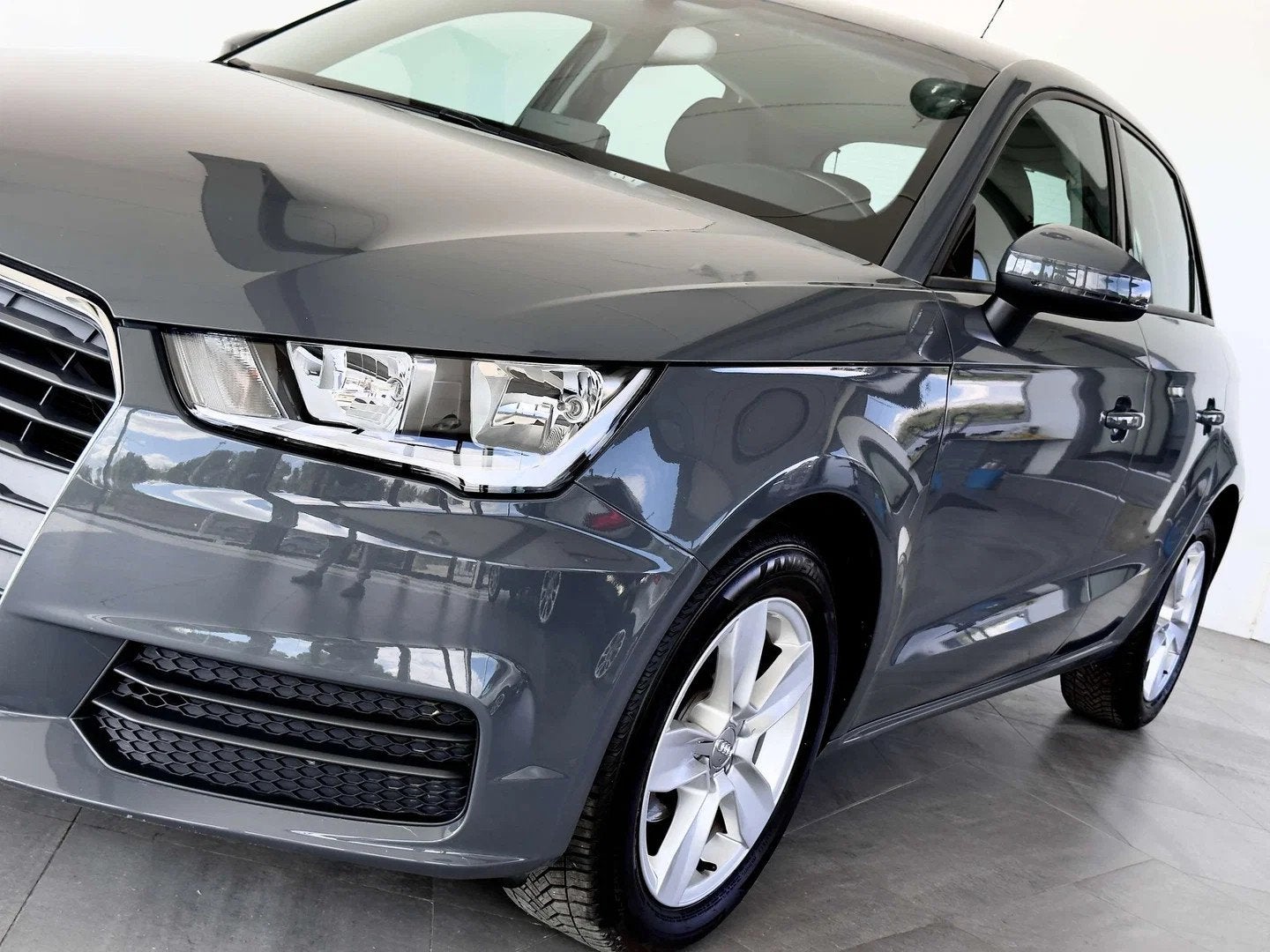 Audi A1 Sportback 1.0 TFSI S tronic CLIM-GPS-JANTES15-PDC, Argent ou Gris, Achat, A1, Euro 6