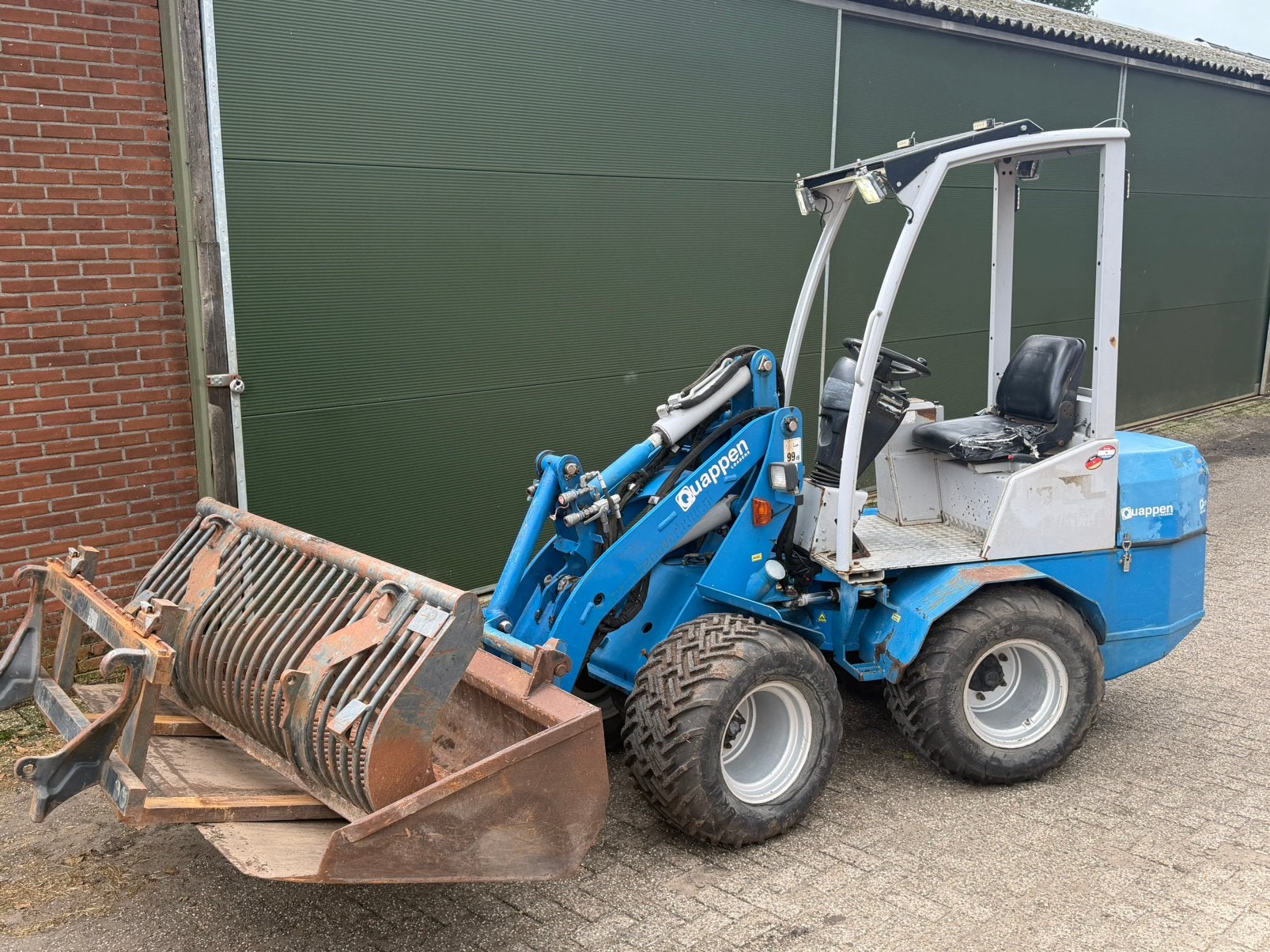 Quappen q27 mini shovel, Ophalen of Verzenden