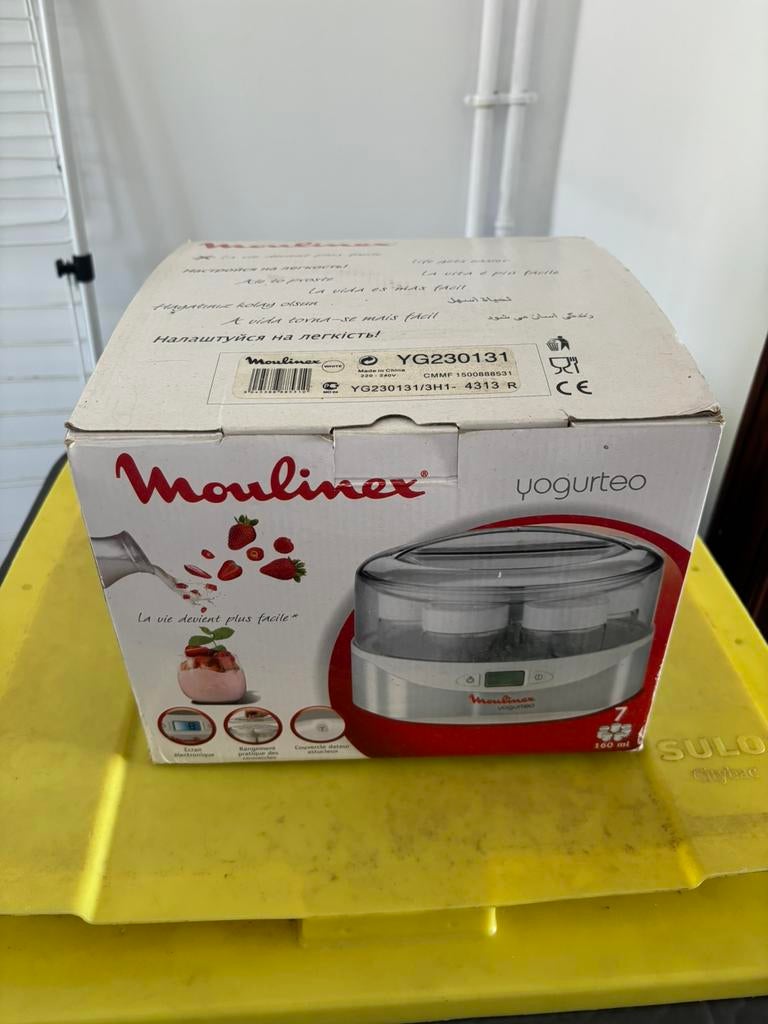 Moulinex Yogurteo yoghurtmaker - Nieuw, Ophalen of Verzenden, Zo goed als nieuw