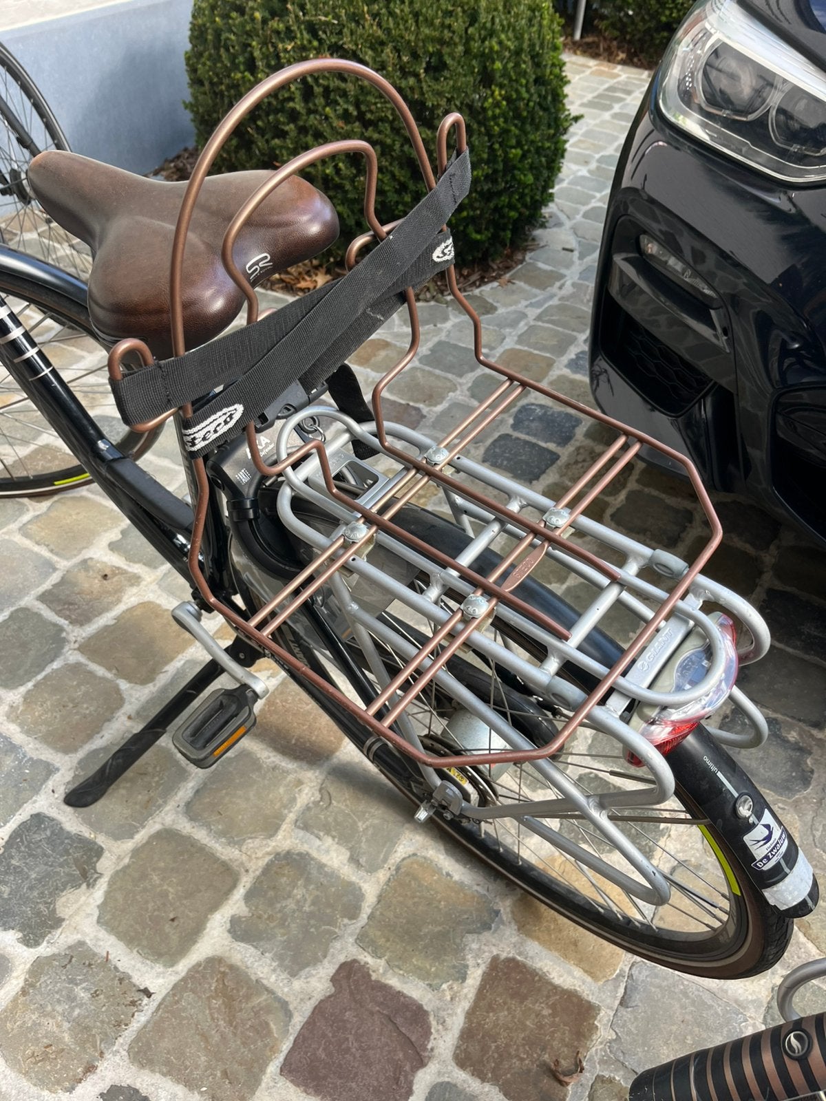 Bagagedrager Steco, Vélos & Vélomoteurs, Accessoires vélo | Porte-vélos, Enlèvement ou Envoi, Comme neuf