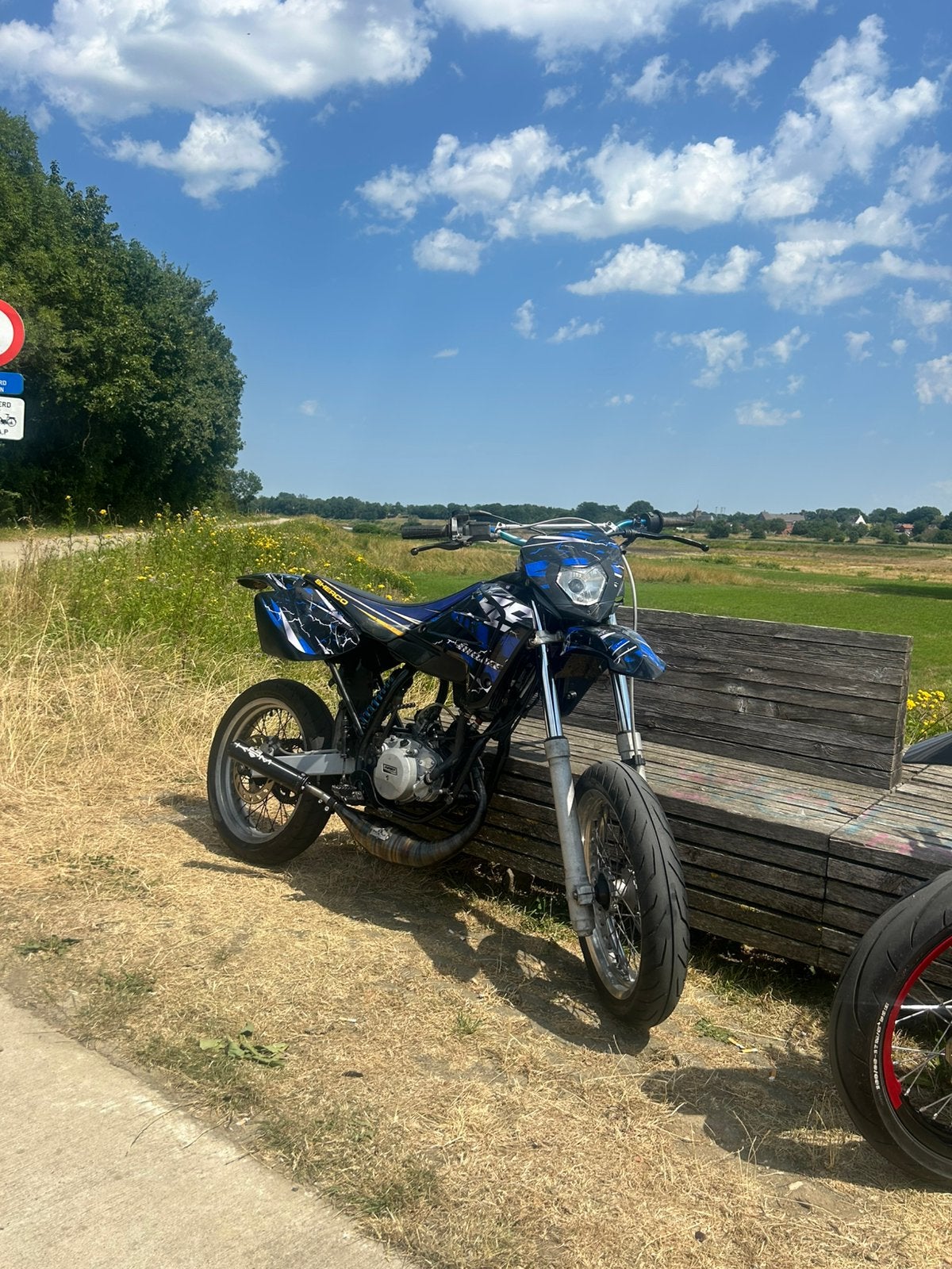 Sherco sm 50, Fietsen en Brommers, Ophalen, 6 versnellingen, Gebruikt, Klasse B (45 km/u)